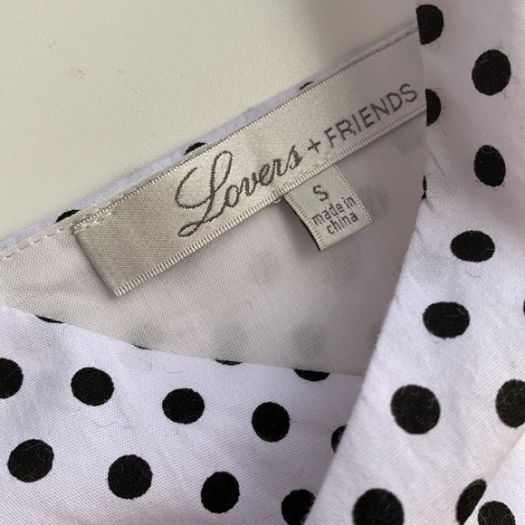 REVOLVE Lovers and Friends Loren Polka Dot Top Size S - Picture 5 of 7